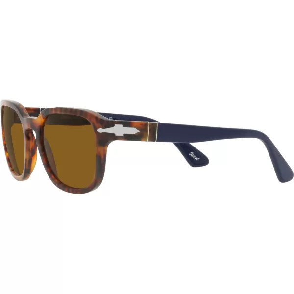 Persol PO3305S Square SunglassesBrown TortoiseBrown