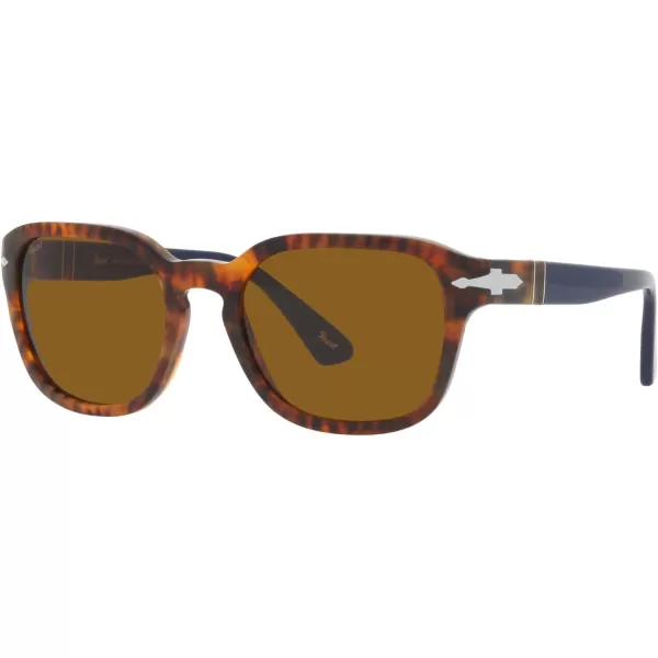 Persol PO3305S Square SunglassesBrown TortoiseBrown