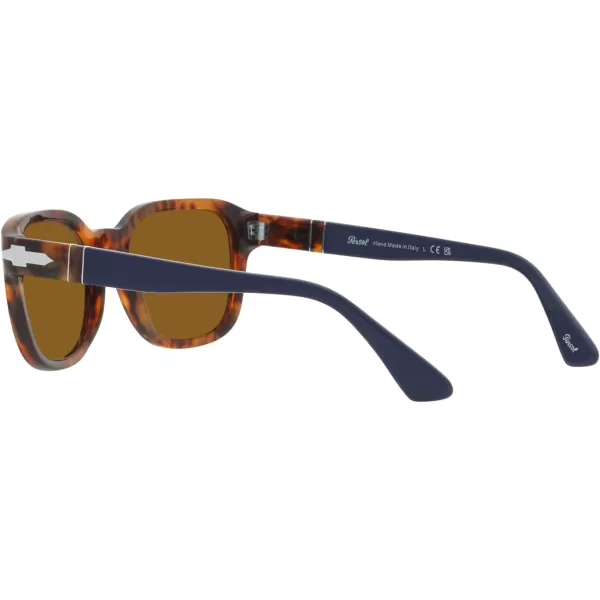 Persol PO3305S Square SunglassesBrown TortoiseBrown