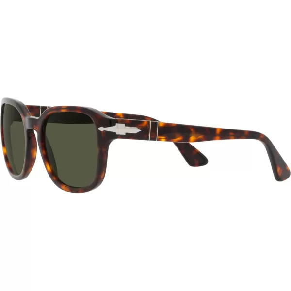 Persol PO3305S Square SunglassesHavanaGreen