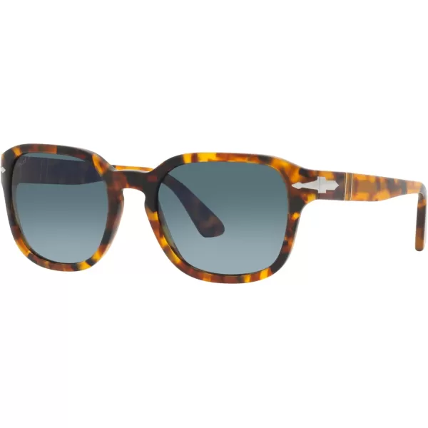 Persol PO3305S Square SunglassesMadreterraBlue Gradient Polarized