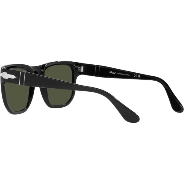 Persol PO3306S Square SunglassesBlackGreen