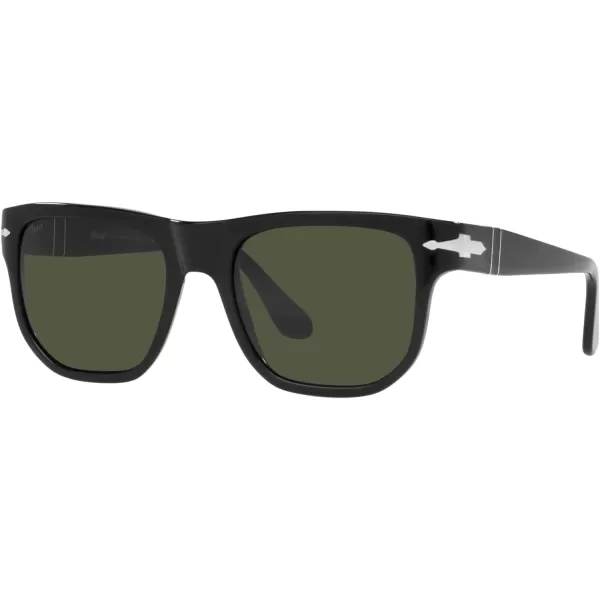 Persol PO3306S Square SunglassesBlackGreen