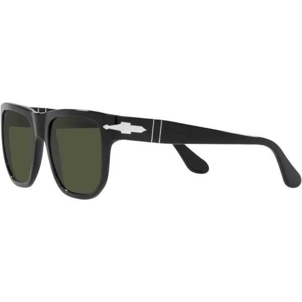 Persol PO3306S Square SunglassesBlackGreen