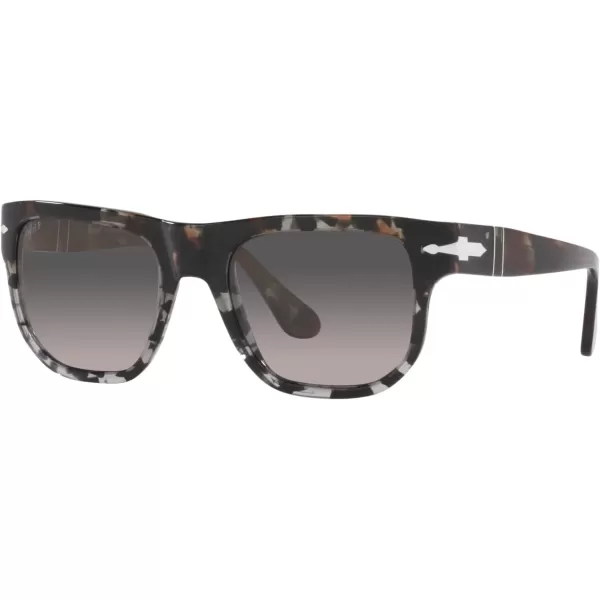 Persol PO3306S Square SunglassesBrown and Grey TortoiseGrey Gradient Polarized