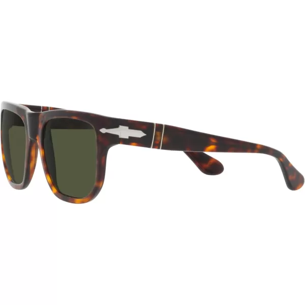 Persol PO3306S Square SunglassesHavanaGreen