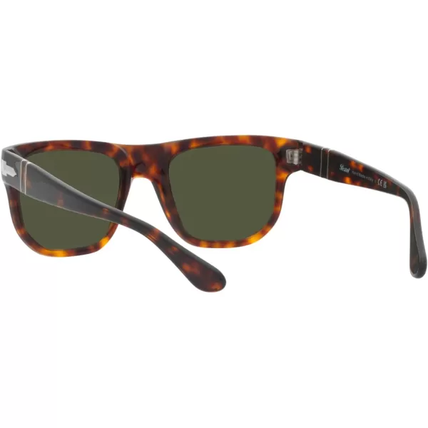 Persol PO3306S Square SunglassesHavanaGreen