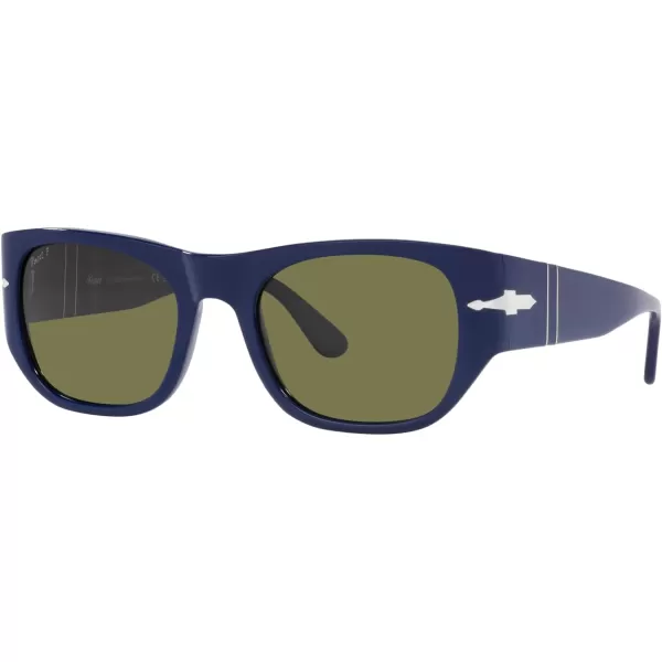 Persol PO3308S Rectangular SunglassesBlueGreen