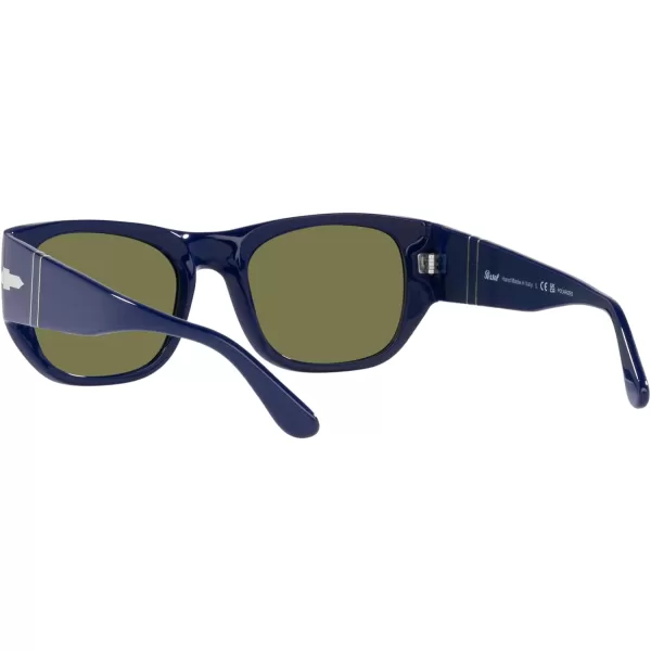 Persol PO3308S Rectangular SunglassesBlueGreen