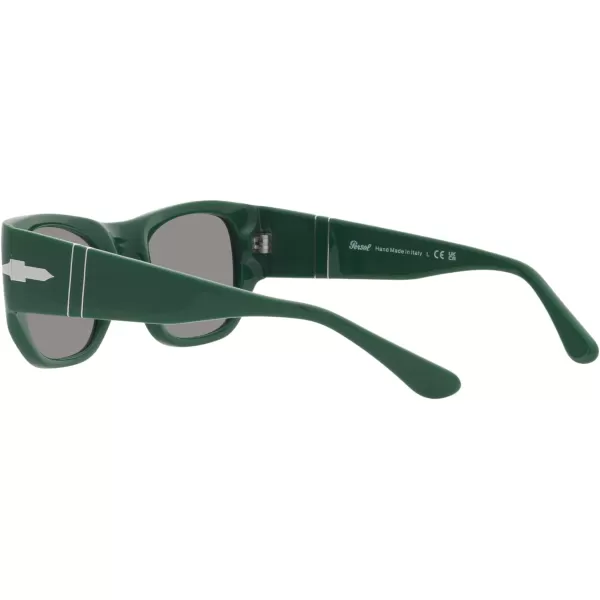 Persol PO3308S Rectangular SunglassesGreenGrey