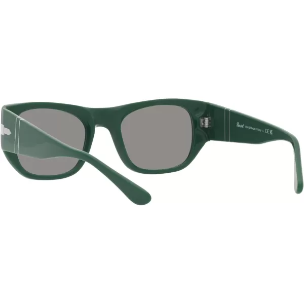 Persol PO3308S Rectangular SunglassesGreenGrey