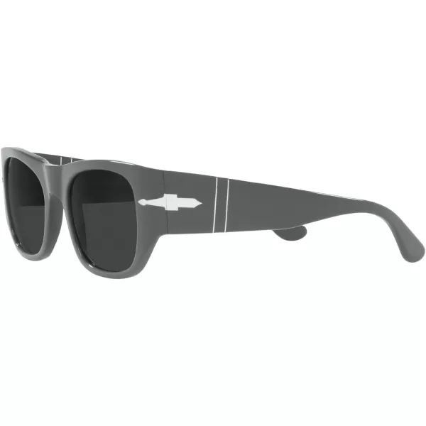 Persol PO3308S Rectangular SunglassesGreyBlack Polarized