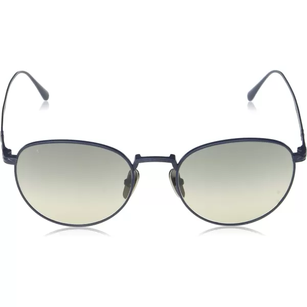 Persol PO5002ST Round SunglassesBrushed NavyGrey Gradient