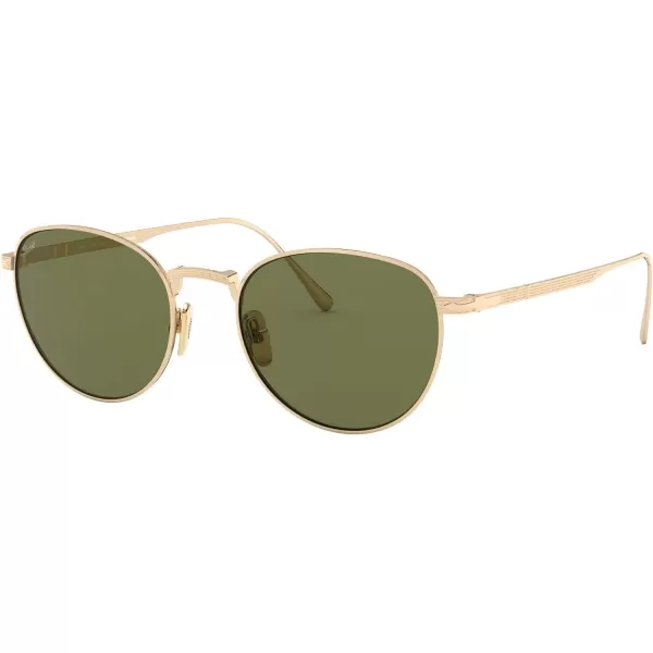 Persol PO5002ST Round SunglassesGoldGreen