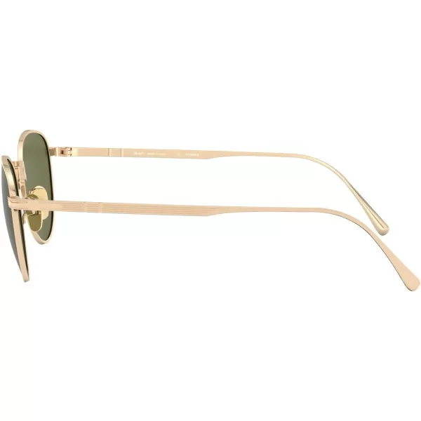 Persol PO5002ST Round SunglassesGoldGreen