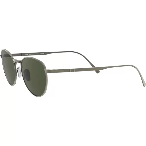 Persol PO5002ST Round SunglassesPewterGreen