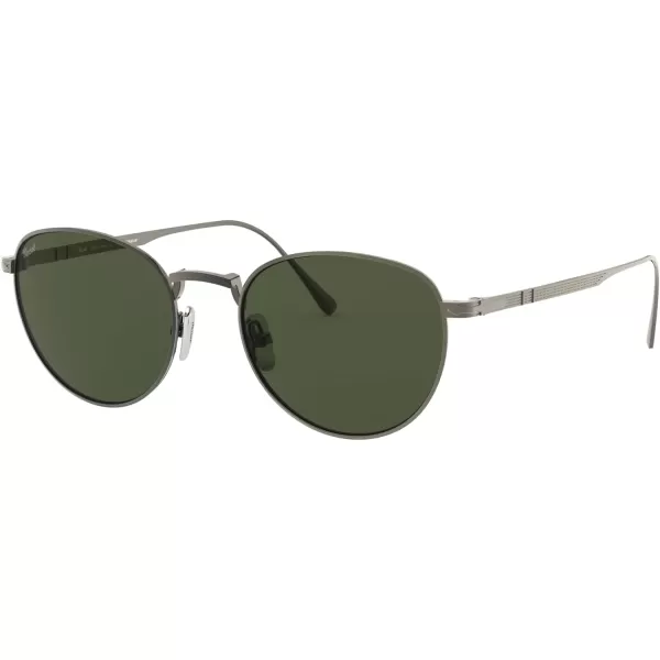 Persol PO5002ST Round SunglassesPewterGreen