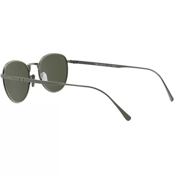 Persol PO5002ST Round SunglassesPewterGreen