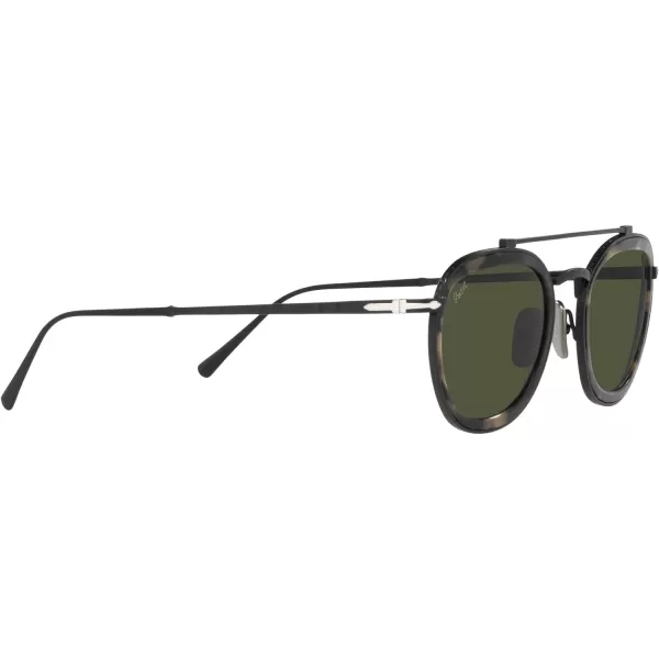 Persol PO5008ST Pilot SunglassesBlackGreen