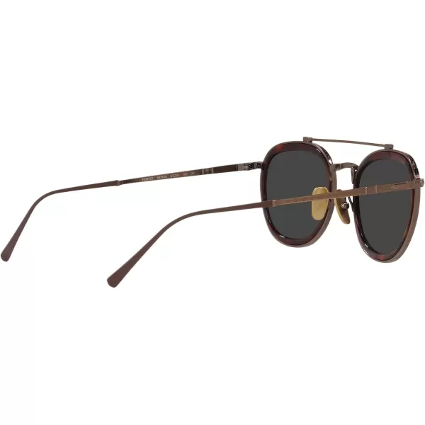 Persol PO5008ST Pilot SunglassesBrownBlack Polarized