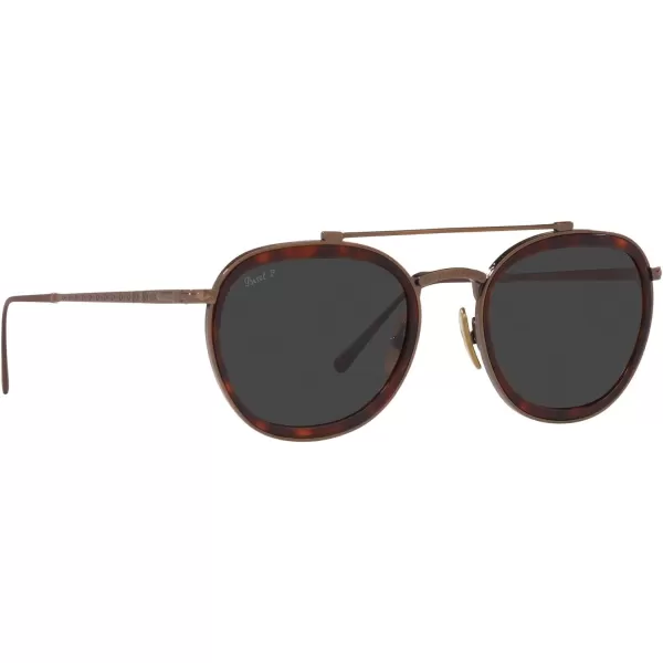 Persol PO5008ST Pilot SunglassesBrownBlack Polarized