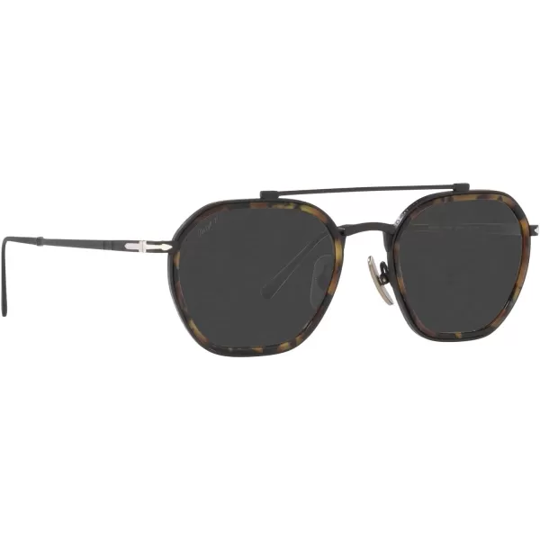 Persol PO5010ST Pilot SunglassesBlackBlack Polarized