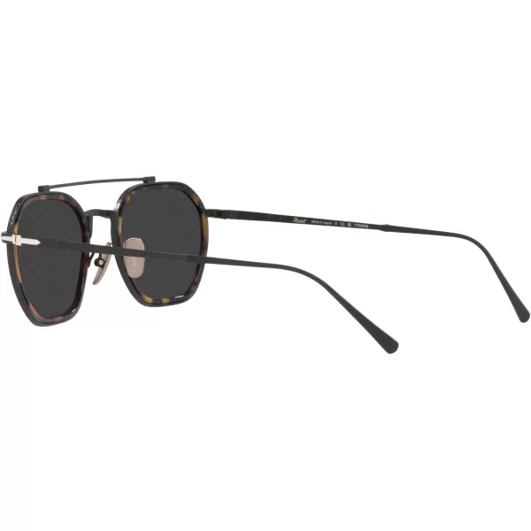 Persol PO5010ST Pilot SunglassesBlackBlack Polarized