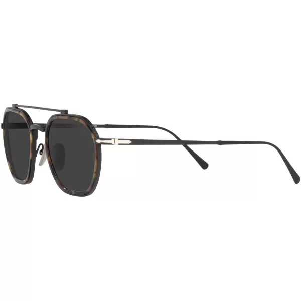 Persol PO5010ST Pilot SunglassesBlackBlack Polarized