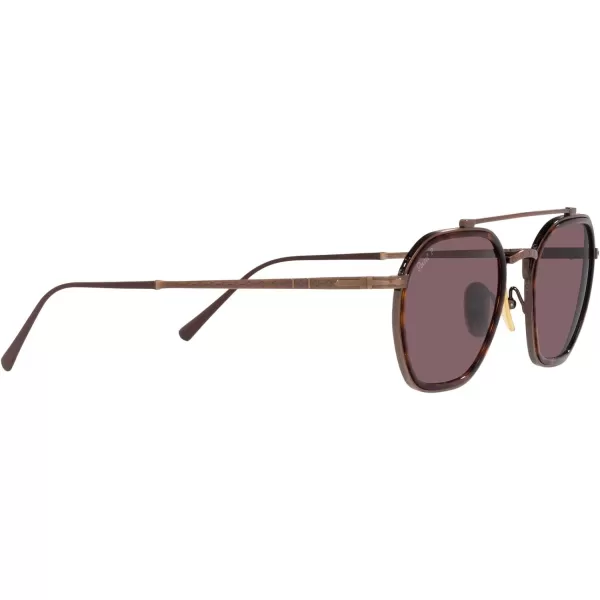 Persol PO5010ST Pilot SunglassesBrownDark Violet Polarized