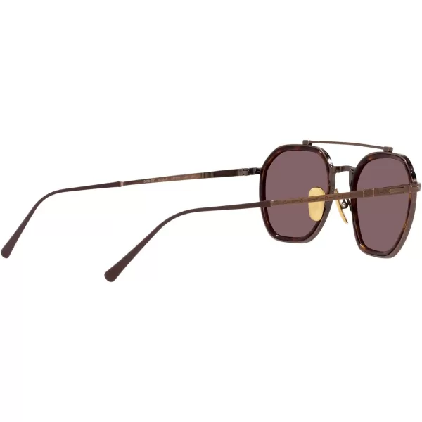 Persol PO5010ST Pilot SunglassesBrownDark Violet Polarized