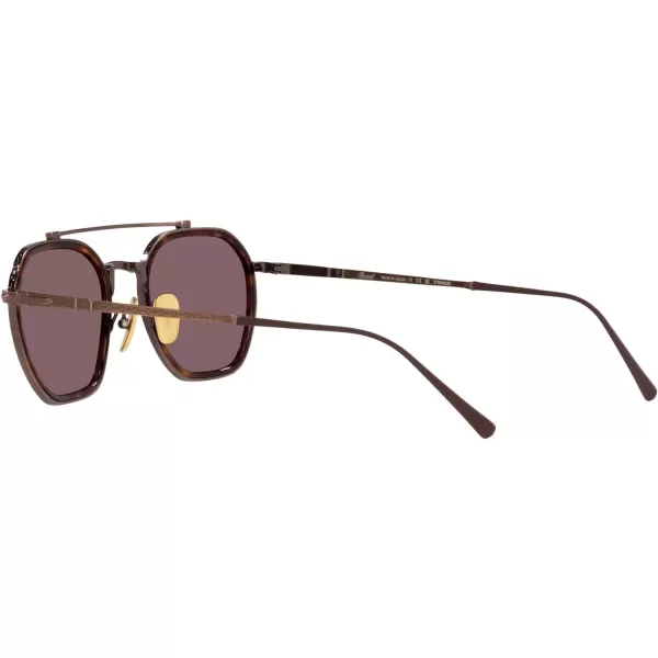 Persol PO5010ST Pilot SunglassesBrownDark Violet Polarized