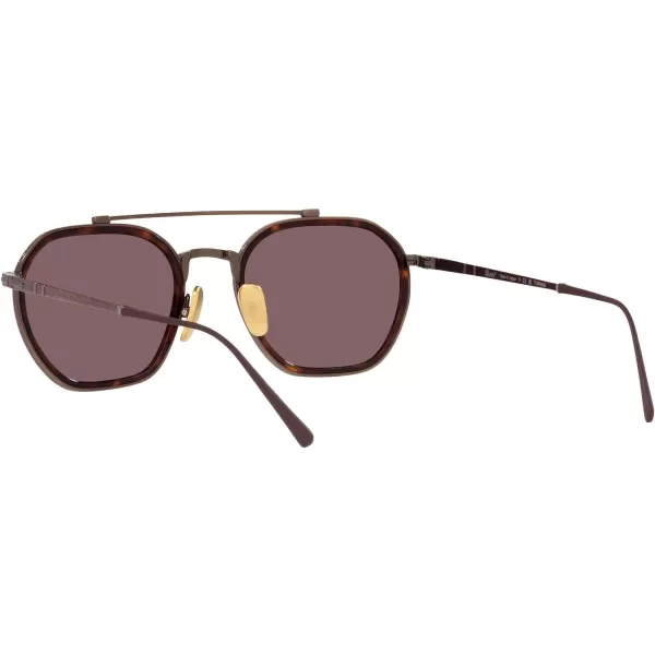 Persol PO5010ST Pilot SunglassesBrownDark Violet Polarized