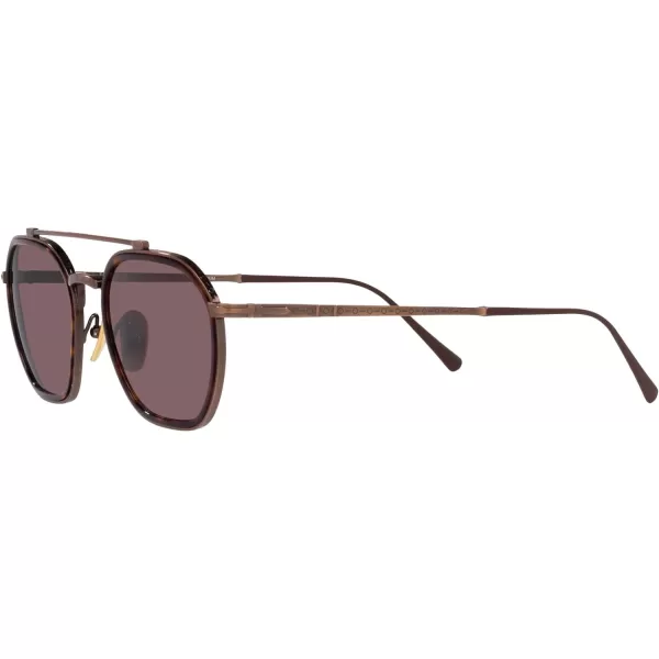 Persol PO5010ST Pilot SunglassesBrownDark Violet Polarized