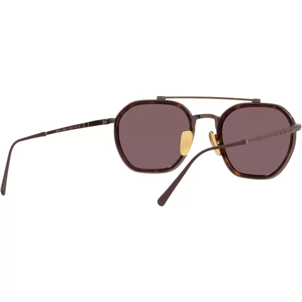 Persol PO5010ST Pilot SunglassesBrownDark Violet Polarized