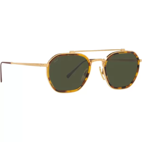 Persol PO5010ST Pilot SunglassesGoldGreen