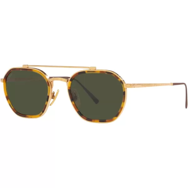 Persol PO5010ST Pilot SunglassesGoldGreen