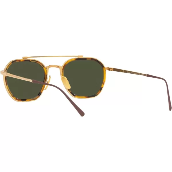 Persol PO5010ST Pilot SunglassesGoldGreen