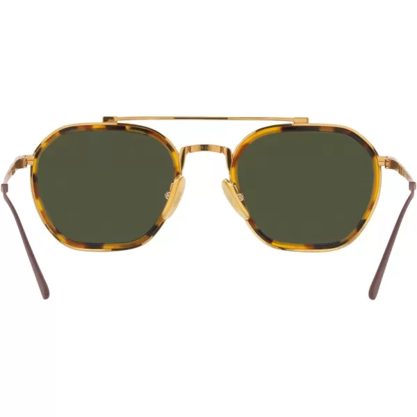 Persol PO5010ST Pilot SunglassesGoldGreen