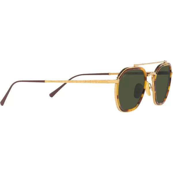 Persol PO5010ST Pilot SunglassesGoldGreen