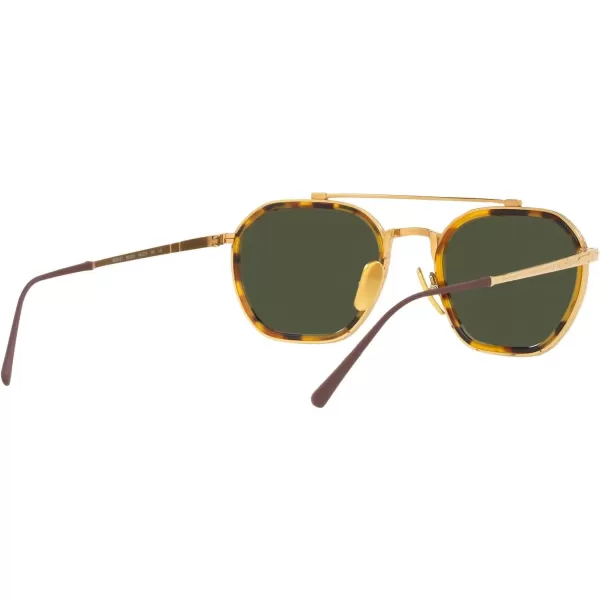 Persol PO5010ST Pilot SunglassesGoldGreen