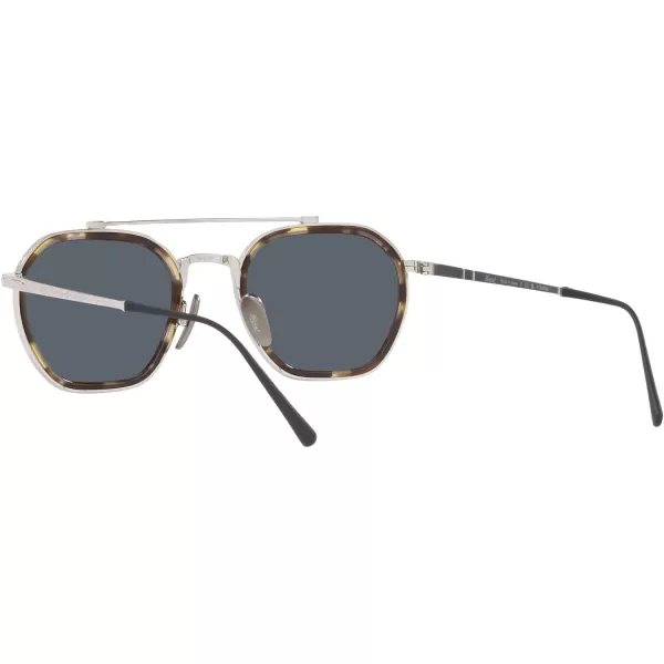 Persol PO5010ST Pilot SunglassesSilverBlue