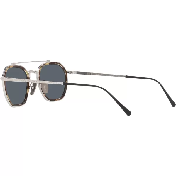 Persol PO5010ST Pilot SunglassesSilverBlue