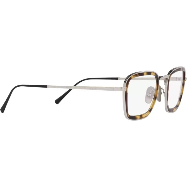 Persol PO5011VT Round Prescription Eyewear FramesSilverDemo Lens