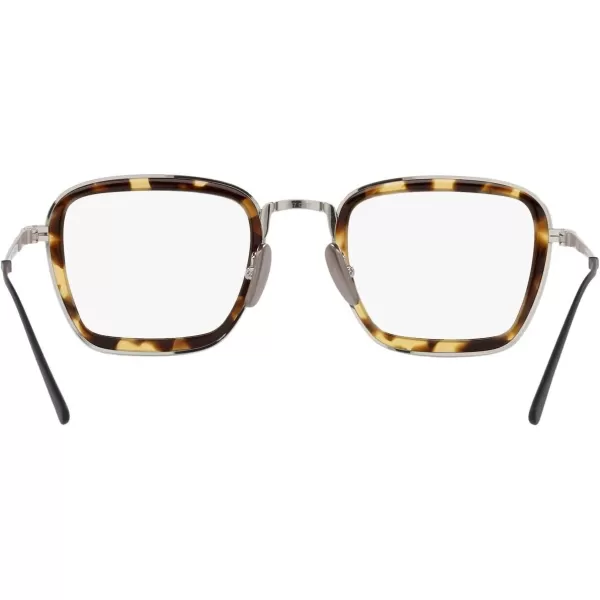 Persol PO5011VT Round Prescription Eyewear FramesSilverDemo Lens