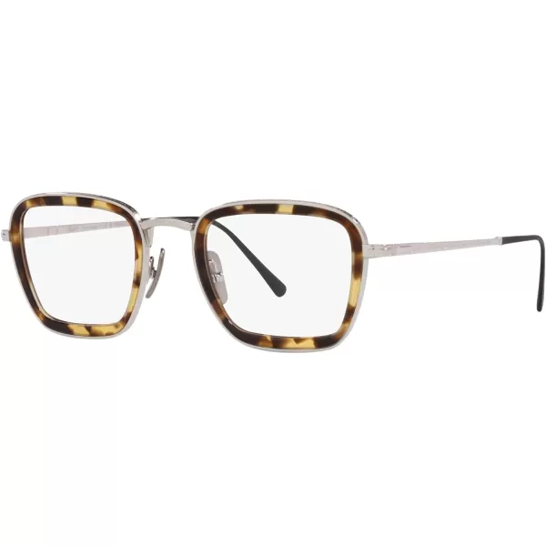 Persol PO5011VT Round Prescription Eyewear FramesSilverDemo Lens