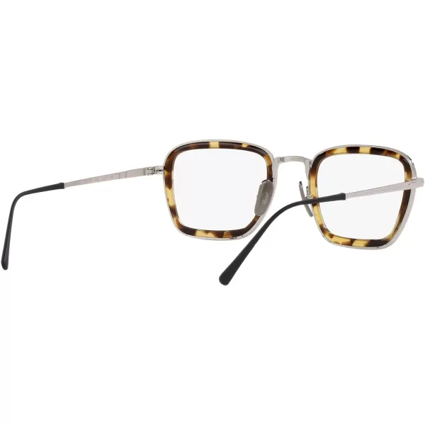 Persol PO5011VT Round Prescription Eyewear FramesSilverDemo Lens