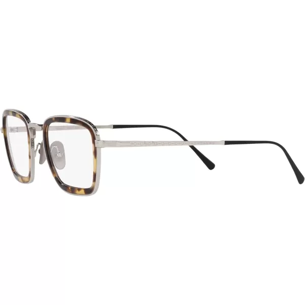 Persol PO5011VT Round Prescription Eyewear FramesSilverDemo Lens