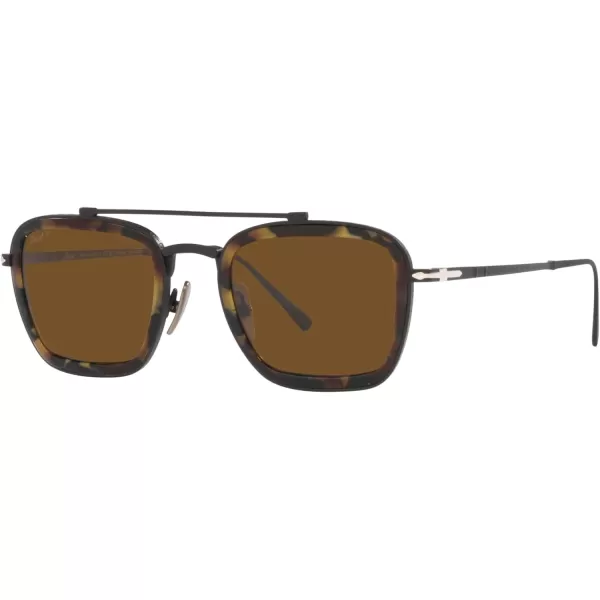 Persol PO5012ST Pilot SunglassesBlackBrown Polarized