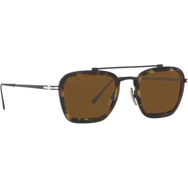 Persol PO5012ST Pilot SunglassesBlackBrown Polarized