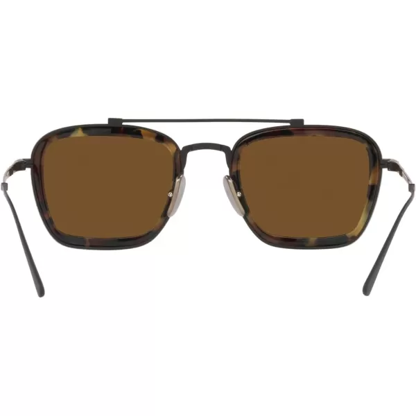 Persol PO5012ST Pilot SunglassesBlackBrown Polarized